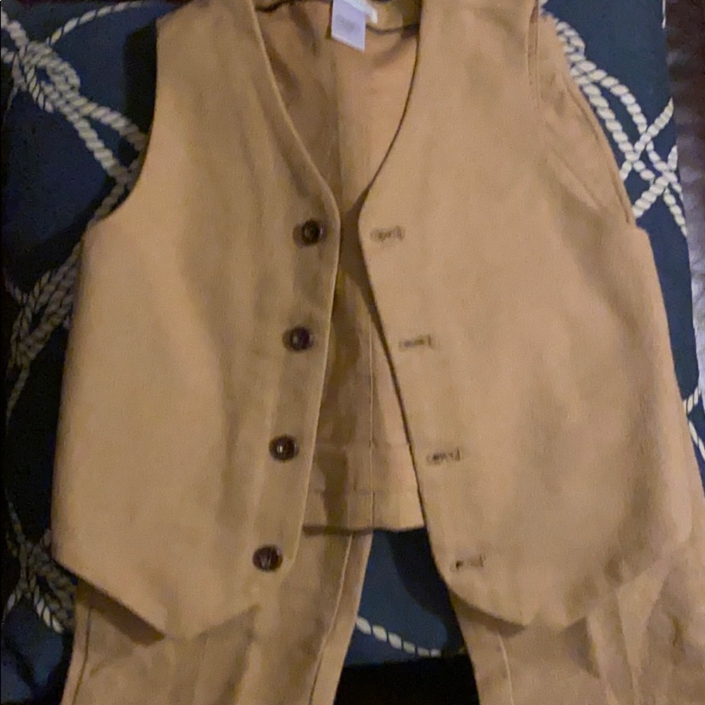 Janie and Jack Vest/Pants Size 6